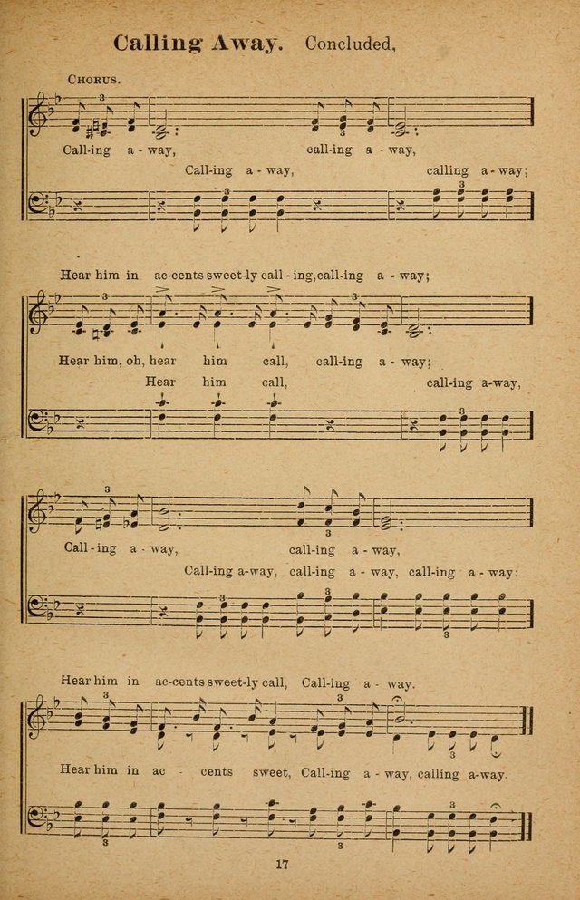 The Seed Sower: a collection of songs for Sunday schools and gospel meetings page 17