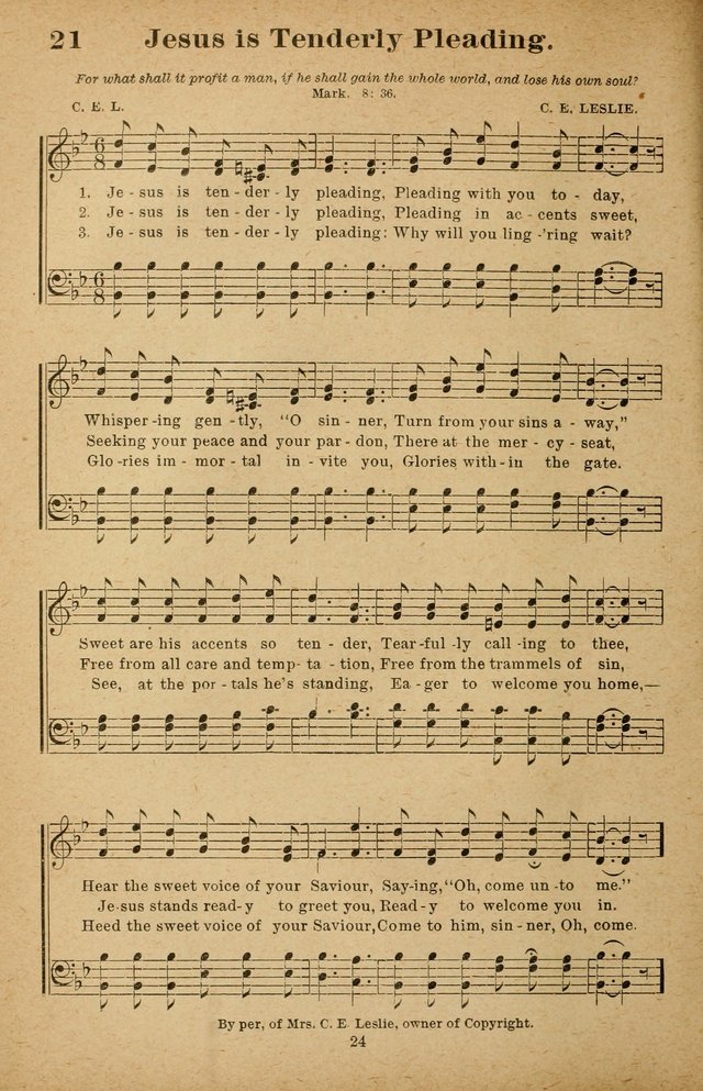 The Seed Sower: a collection of songs for Sunday schools and gospel meetings page 24