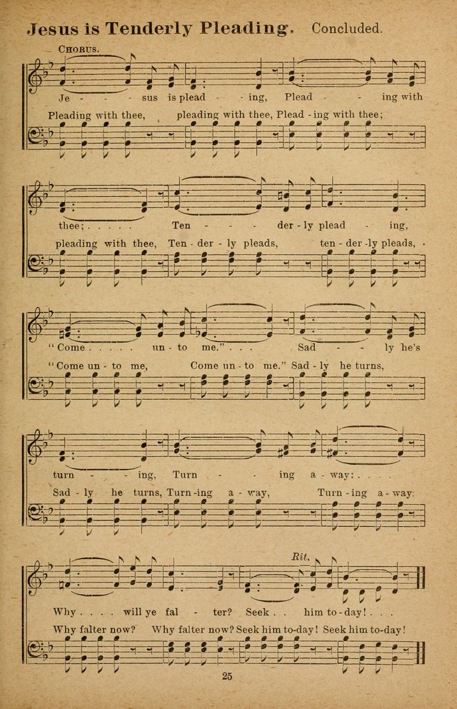 The Seed Sower: a collection of songs for Sunday schools and gospel meetings page 25