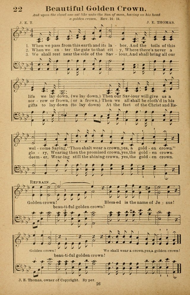 The Seed Sower: a collection of songs for Sunday schools and gospel meetings page 26