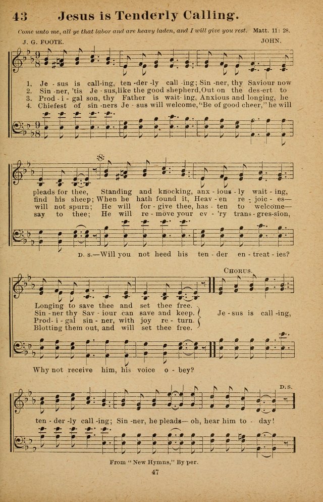 The Seed Sower: a collection of songs for Sunday schools and gospel meetings page 47