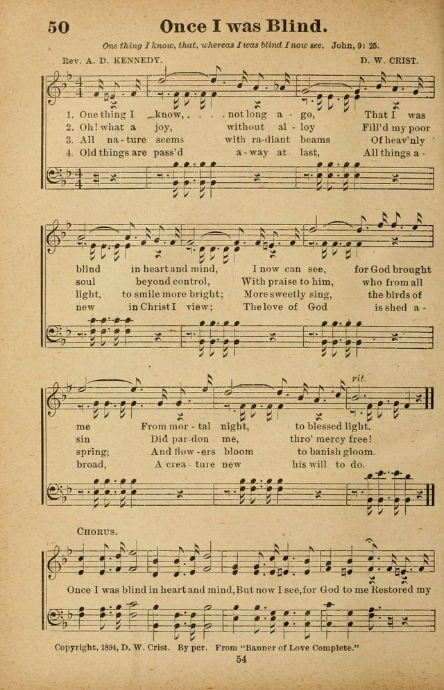 The Seed Sower: a collection of songs for Sunday schools and gospel meetings page 54