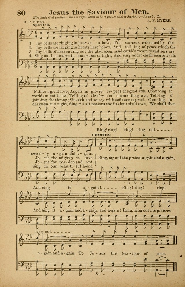 The Seed Sower: a collection of songs for Sunday schools and gospel meetings page 84