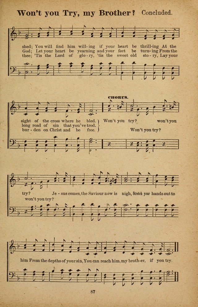 The Seed Sower: a collection of songs for Sunday schools and gospel meetings page 87