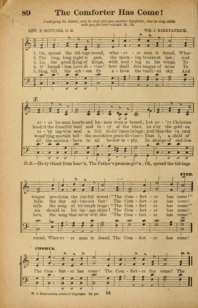 The Seed Sower: a collection of songs for Sunday schools and gospel meetings page 94