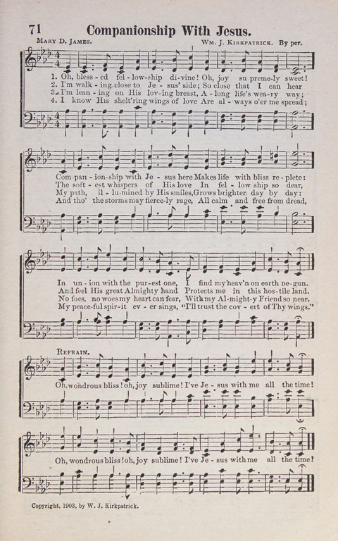 Spiritual Songs page 72