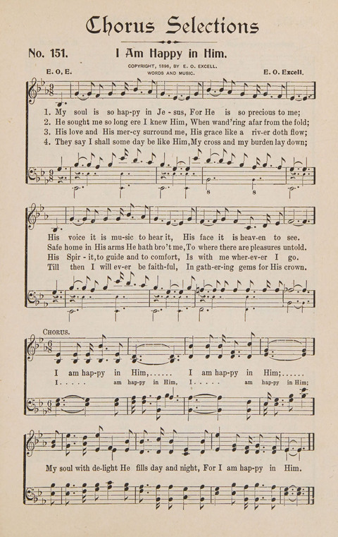 Service in Song: The cream of all the best songs, of all the best writers, together with Orders of Service for the Sunday School page 151