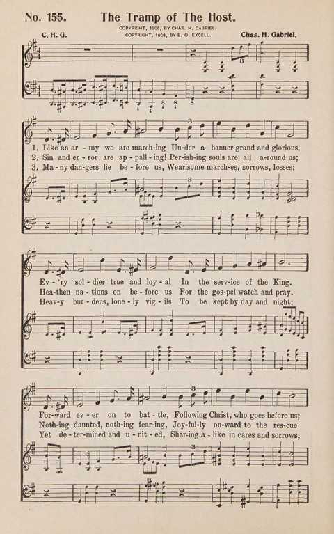 Service in Song: The cream of all the best songs, of all the best writers, together with Orders of Service for the Sunday School page 158