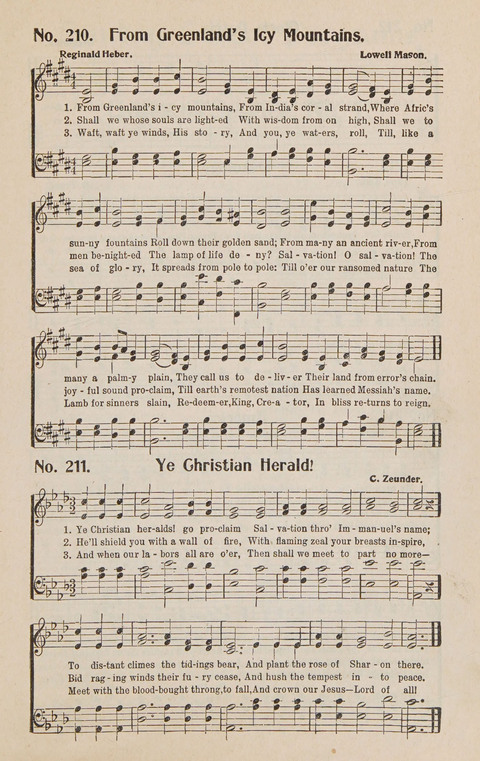 Service in Song: The cream of all the best songs, of all the best writers, together with Orders of Service for the Sunday School page 201