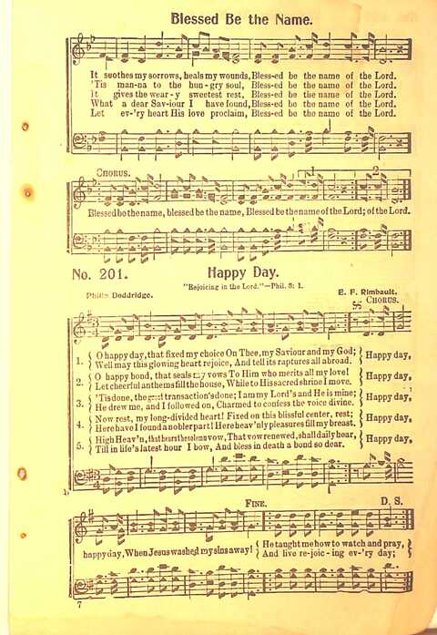 Song Service page 203