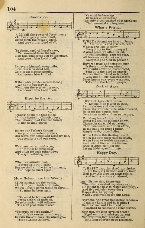 Spiritual Songs No. 2: for Gospel Meetings and the Sunday school page 104