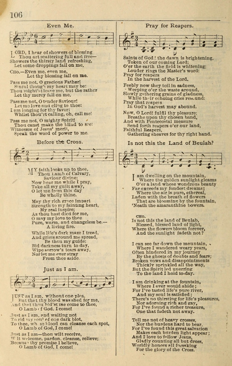 Spiritual Songs No. 2: for Gospel Meetings and the Sunday school page 106