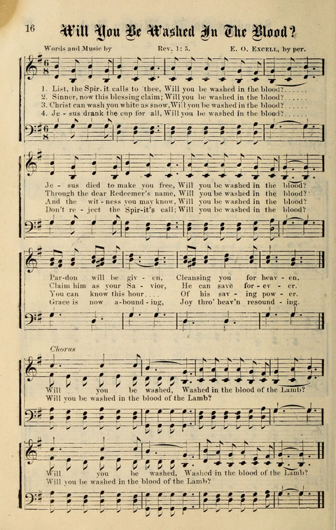 Spiritual Songs No. 2: for Gospel Meetings and the Sunday school page 16