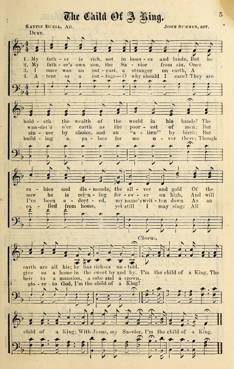 Spiritual Songs No. 2: for Gospel Meetings and the Sunday school page 5