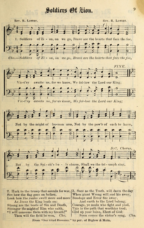 Spiritual Songs No. 2: for Gospel Meetings and the Sunday school page 9