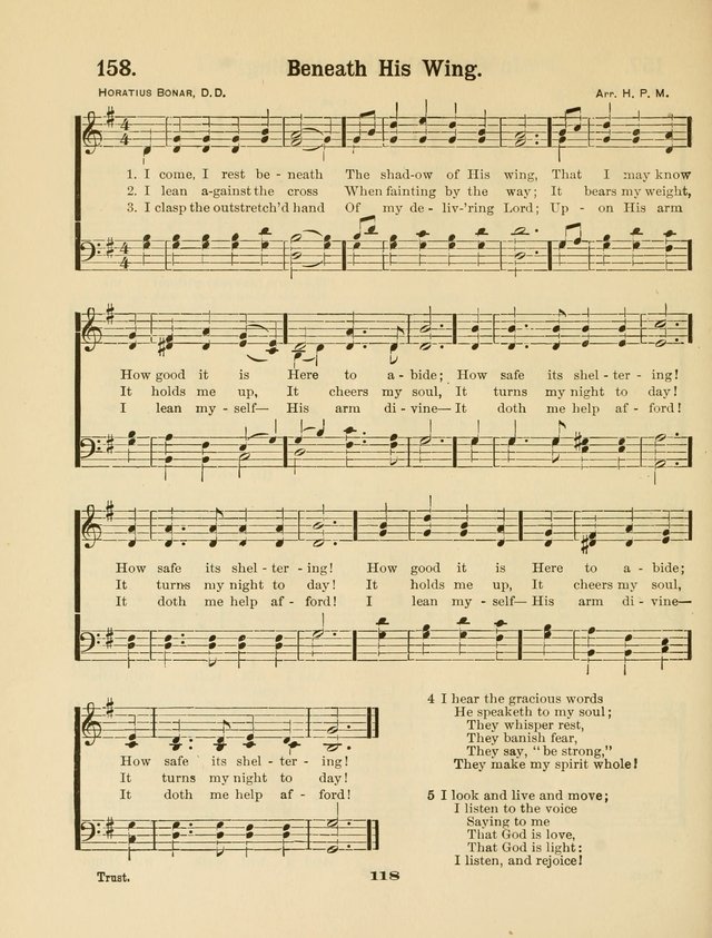 Select Songs No. 2: for the singing service in the prayer meeting; Sunday school; Christian Endeavor meetings page 118