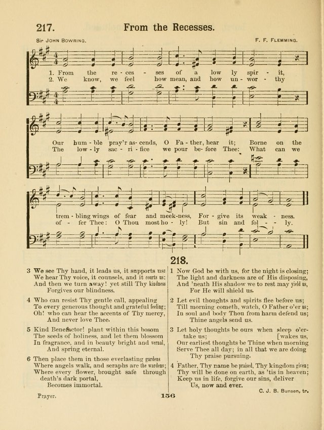 Select Songs No. 2: for the singing service in the prayer meeting; Sunday school; Christian Endeavor meetings page 156
