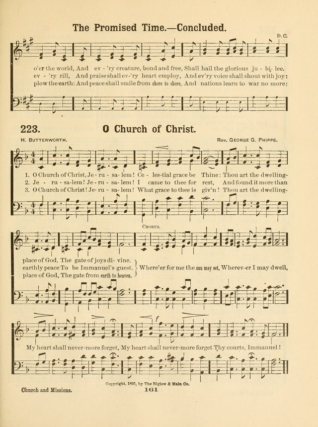 Select Songs No. 2: for the singing service in the prayer meeting; Sunday school; Christian Endeavor meetings page 161