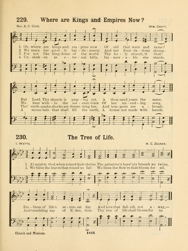 Select Songs No. 2: for the singing service in the prayer meeting; Sunday school; Christian Endeavor meetings page 165