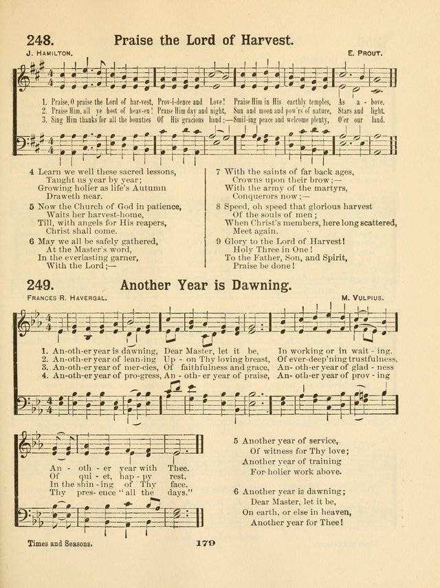 Select Songs No. 2: for the singing service in the prayer meeting; Sunday school; Christian Endeavor meetings page 179