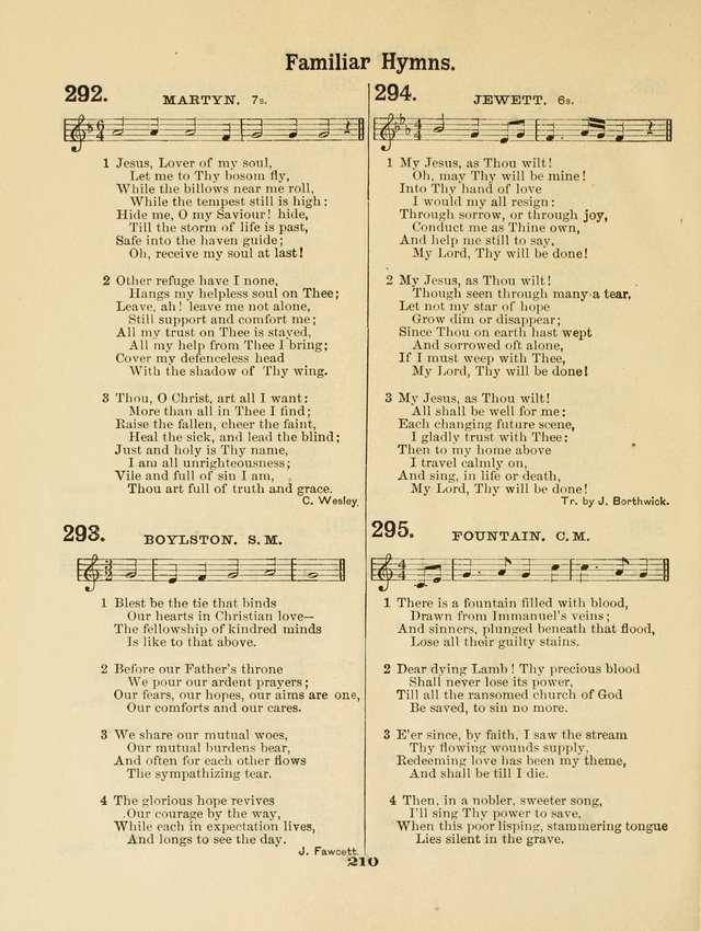 Select Songs No. 2: for the singing service in the prayer meeting; Sunday school; Christian Endeavor meetings page 210