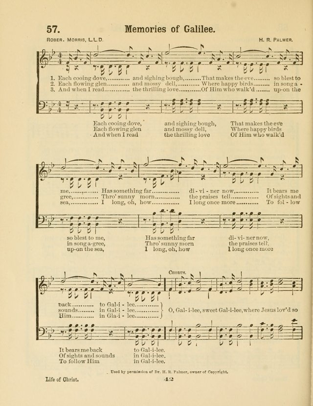 Select Songs No. 2: for the singing service in the prayer meeting; Sunday school; Christian Endeavor meetings page 42