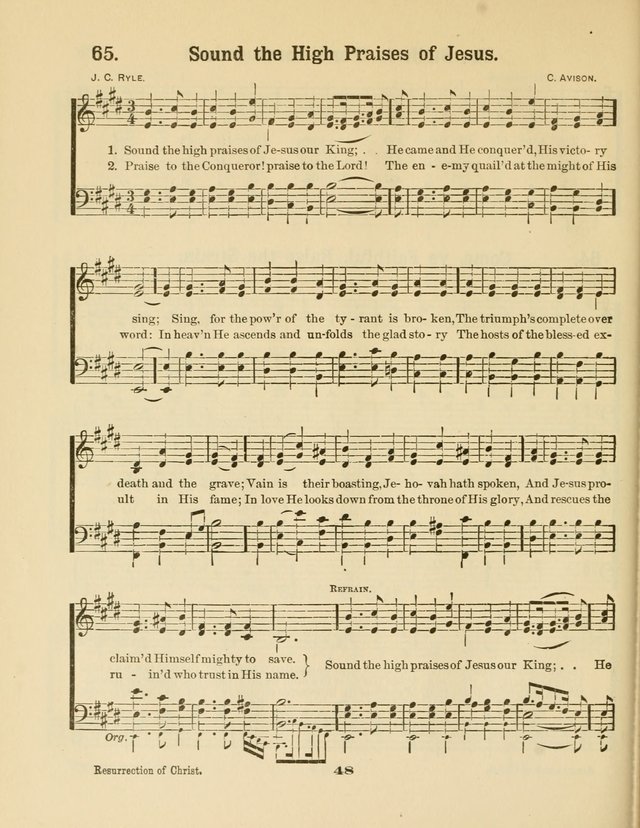 Select Songs No. 2: for the singing service in the prayer meeting; Sunday school; Christian Endeavor meetings page 48