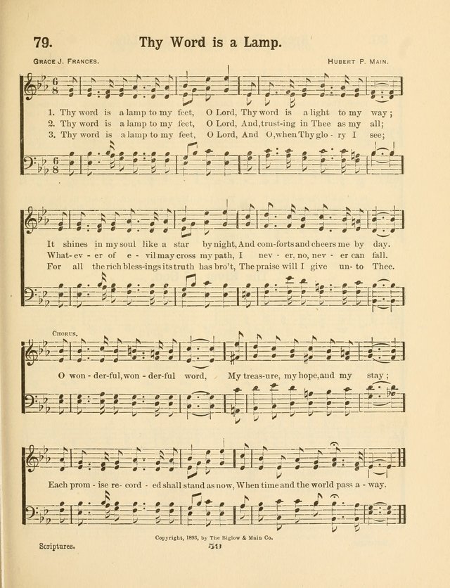 Select Songs No. 2: for the singing service in the prayer meeting; Sunday school; Christian Endeavor meetings page 59