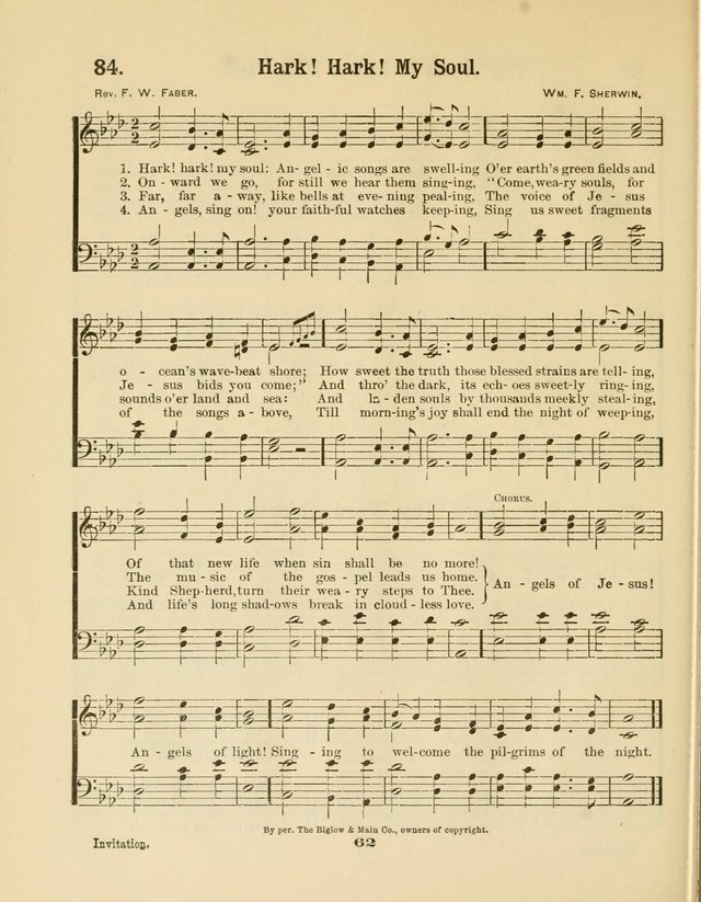 Select Songs No. 2: for the singing service in the prayer meeting; Sunday school; Christian Endeavor meetings page 62