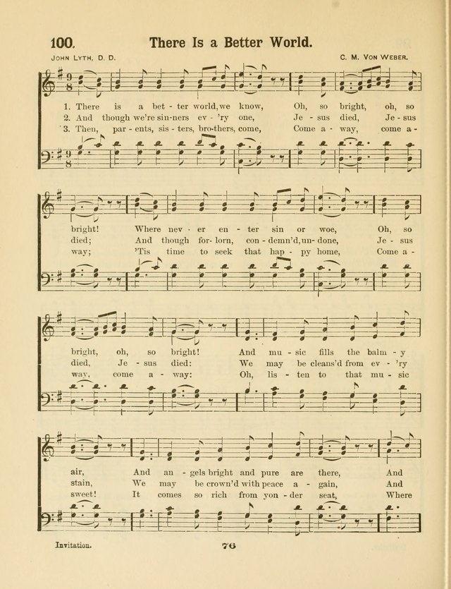 Select Songs No. 2: for the singing service in the prayer meeting; Sunday school; Christian Endeavor meetings page 76