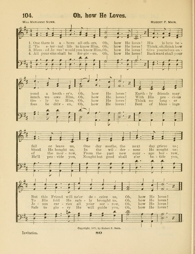 Select Songs No. 2: for the singing service in the prayer meeting; Sunday school; Christian Endeavor meetings page 80