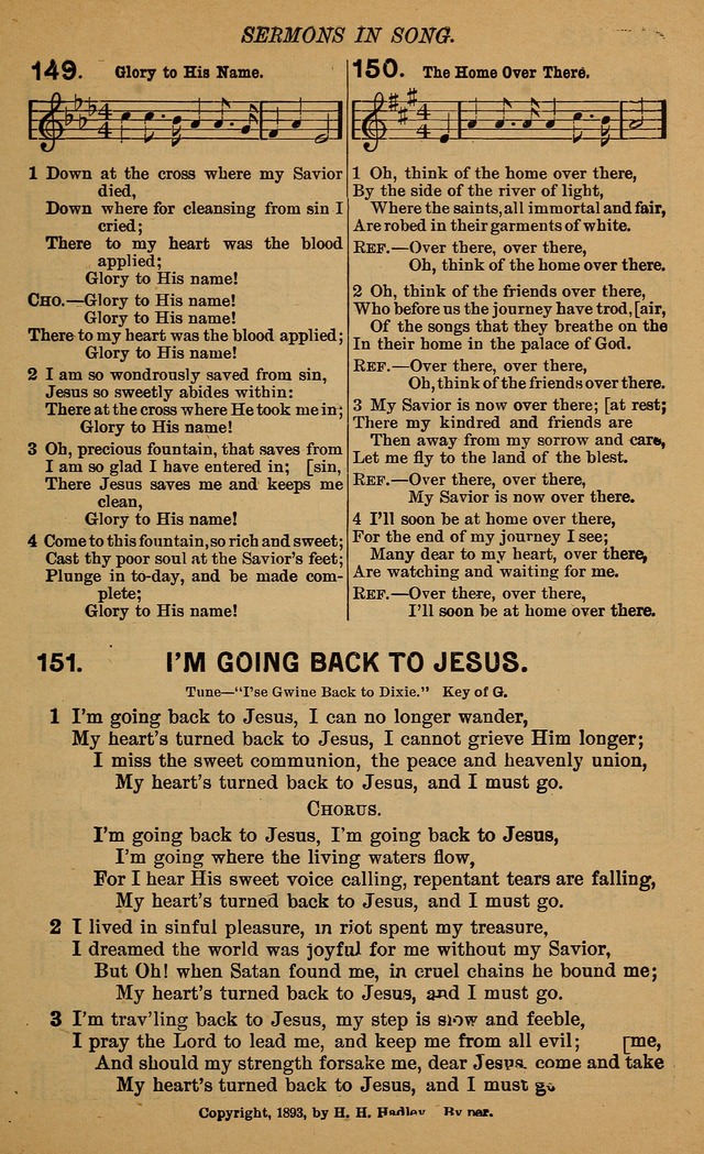 Sermons in Song No. 2: for use in Gospel Meetings and other religious services page 128