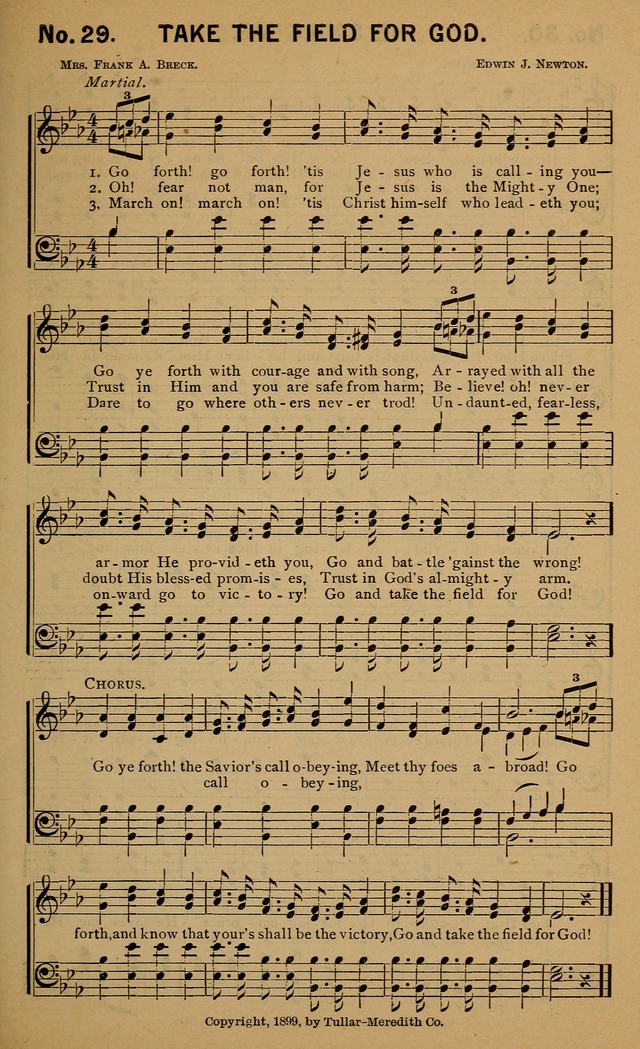 Sermons in Song No. 2: for use in Gospel Meetings and other religious services page 34