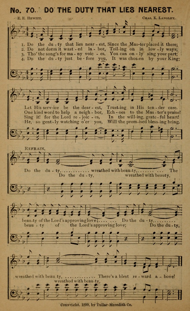 Sermons in Song No. 2: for use in Gospel Meetings and other religious services page 75