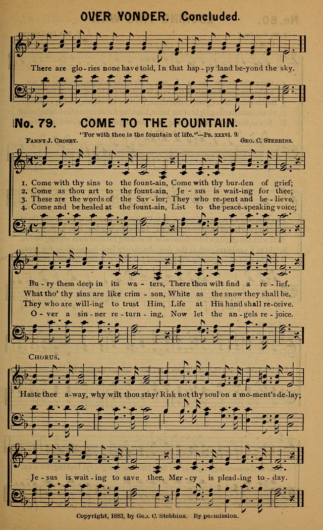 Sermons in Song No. 2: for use in Gospel Meetings and other religious services page 84