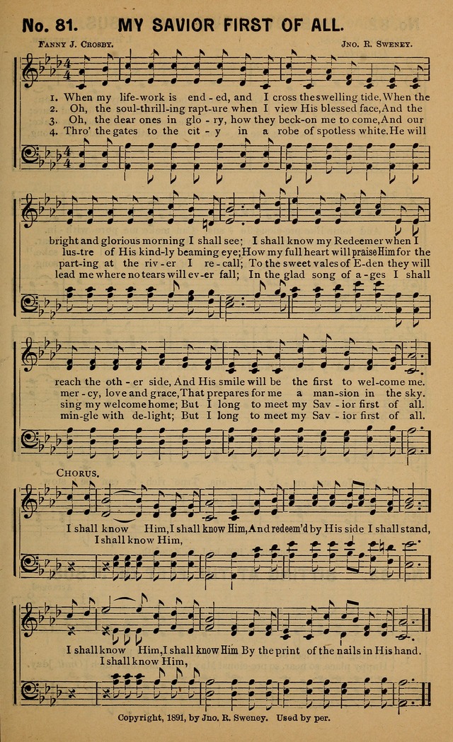 Sermons in Song No. 2: for use in Gospel Meetings and other religious services page 86