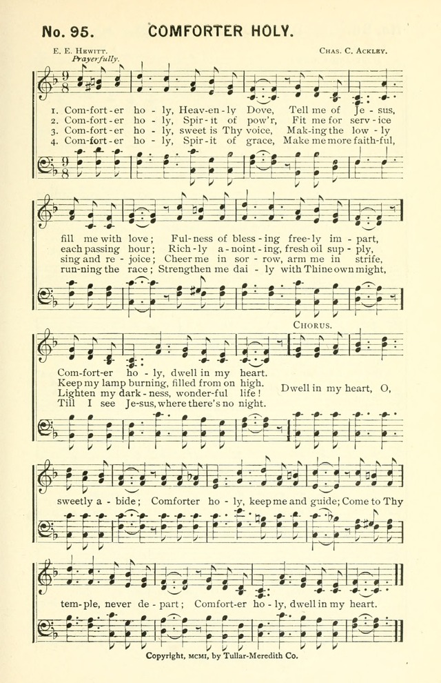 Sermons in Song No. 3: a collection of gospel hymns for use in the Sunday school, church prayer meeting, young people