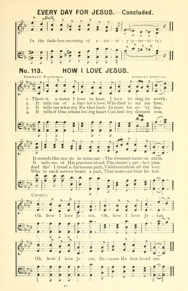 Sermons in Song No. 3: a collection of gospel hymns for use in the Sunday school, church prayer meeting, young people