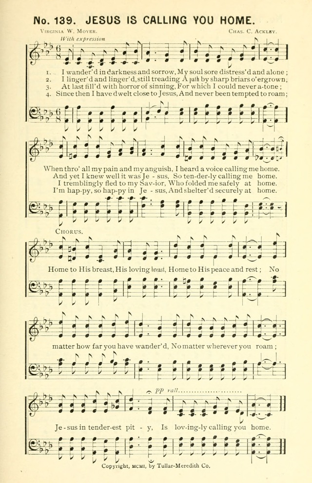 Sermons in Song No. 3: a collection of gospel hymns for use in the Sunday school, church prayer meeting, young people