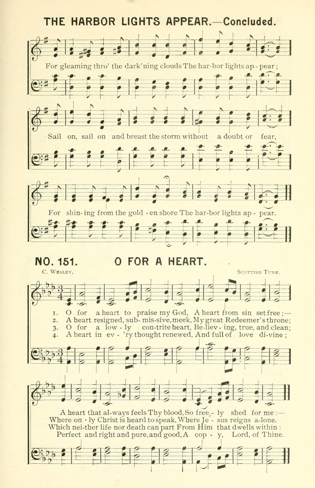 Sermons in Song No. 3: a collection of gospel hymns for use in the Sunday school, church prayer meeting, young people