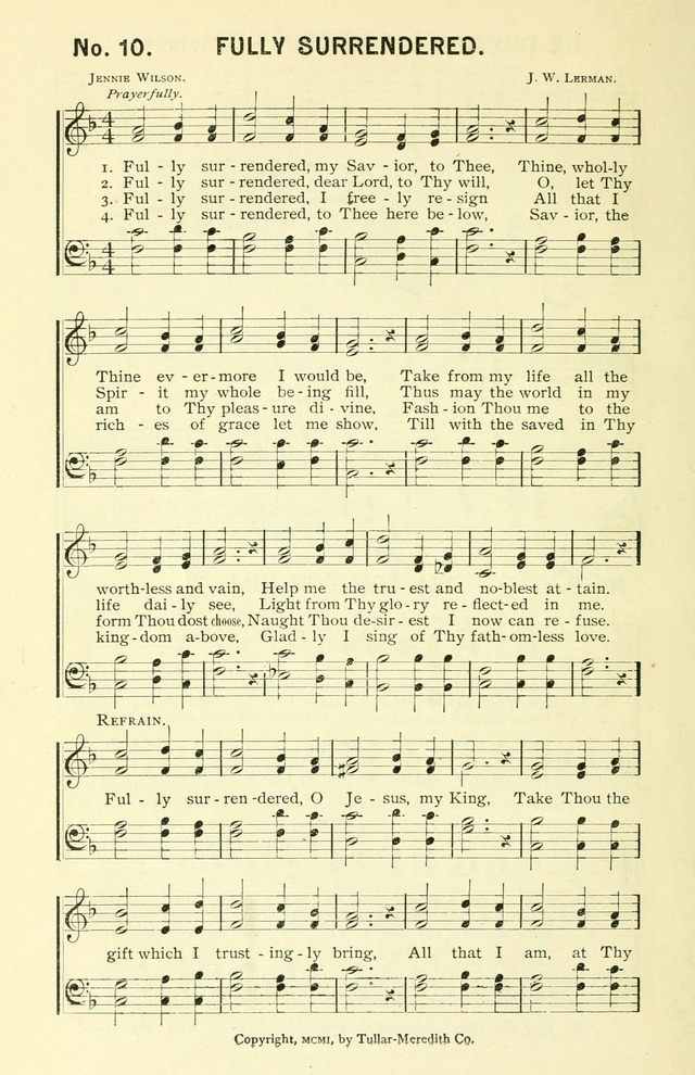 Sermons in Song No. 3: a collection of gospel hymns for use in the Sunday school, church prayer meeting, young people