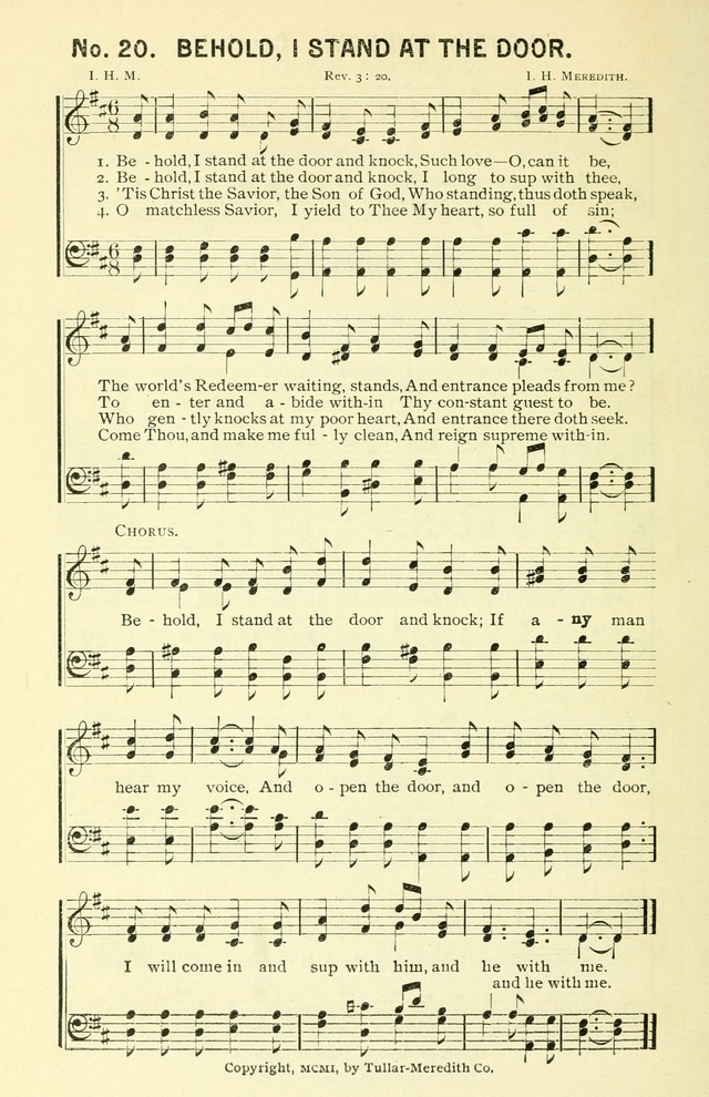 Sermons in Song No. 3: a collection of gospel hymns for use in the Sunday school, church prayer meeting, young people