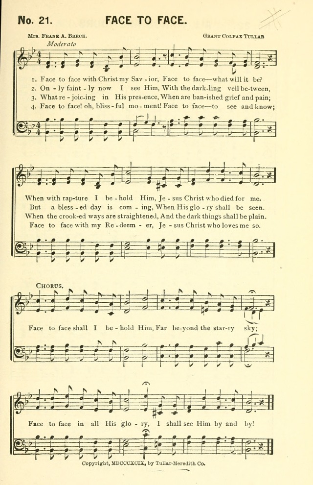 Sermons in Song No. 3: a collection of gospel hymns for use in the Sunday school, church prayer meeting, young people