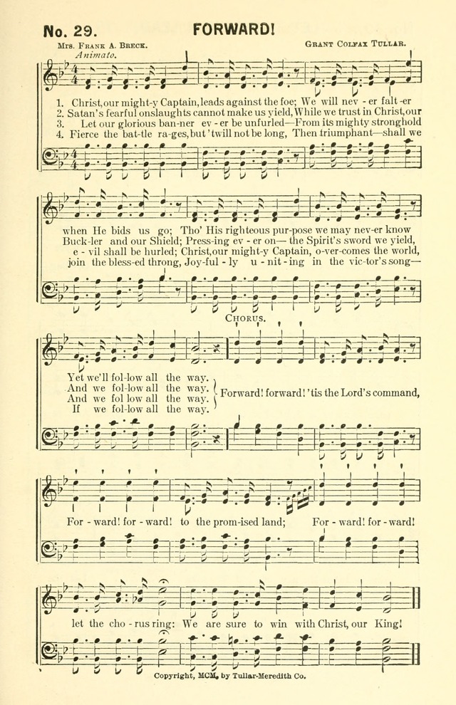 Sermons in Song No. 3: a collection of gospel hymns for use in the Sunday school, church prayer meeting, young people