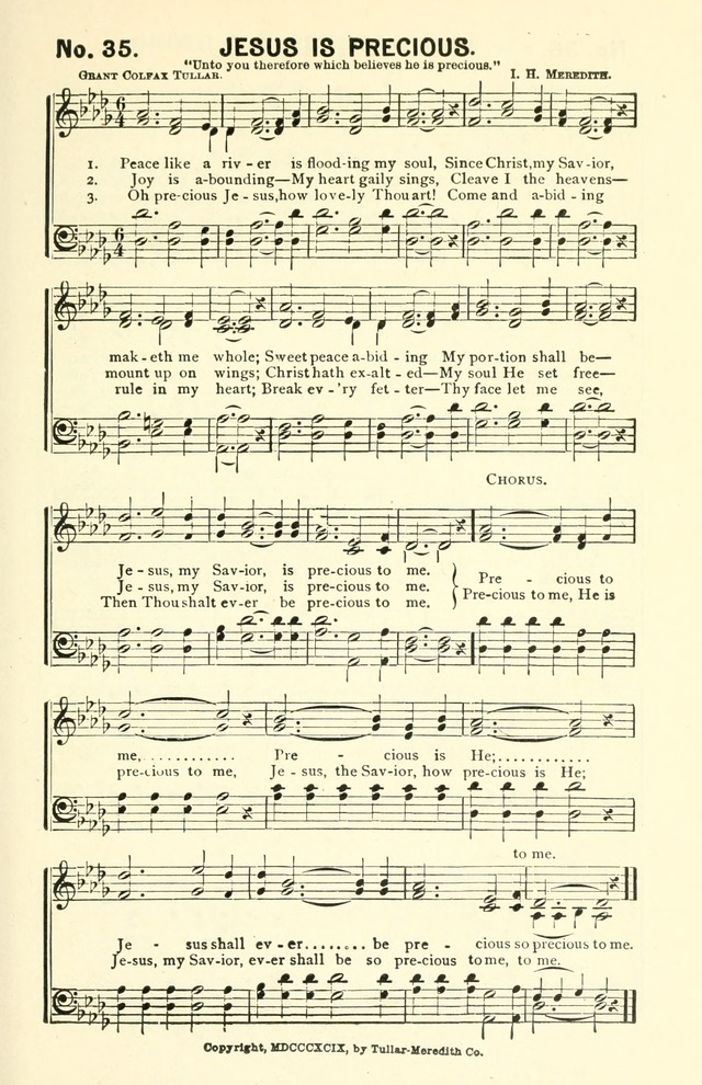 Sermons in Song No. 3: a collection of gospel hymns for use in the Sunday school, church prayer meeting, young people