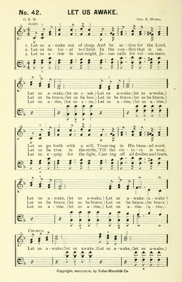 Sermons in Song No. 3: a collection of gospel hymns for use in the Sunday school, church prayer meeting, young people