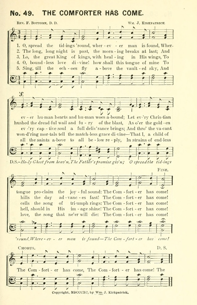 Sermons in Song No. 3: a collection of gospel hymns for use in the Sunday school, church prayer meeting, young people