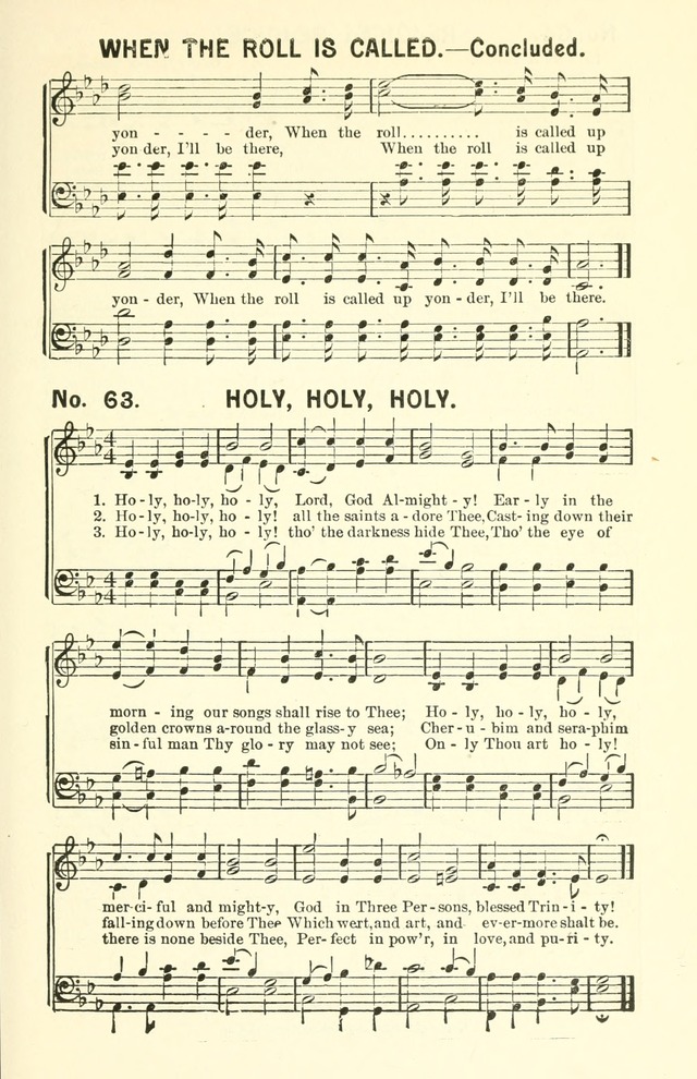 Sermons in Song No. 3: a collection of gospel hymns for use in the Sunday school, church prayer meeting, young people