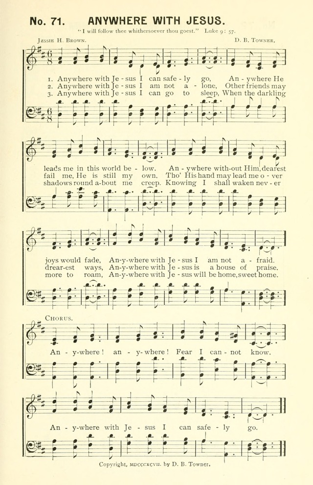 Sermons in Song No. 3: a collection of gospel hymns for use in the Sunday school, church prayer meeting, young people