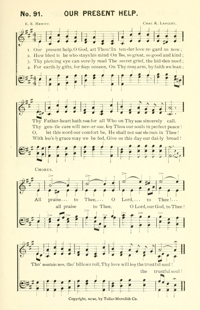 Sermons in Song No. 3: a collection of gospel hymns for use in the Sunday school, church prayer meeting, young people